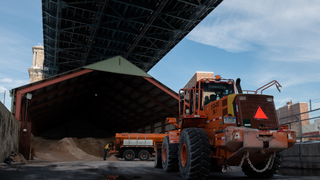 A Peek Inside the Super-Sheds Where NYC Stores Its Mountains of Salt
